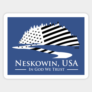 Neskowin USA Light Sticker